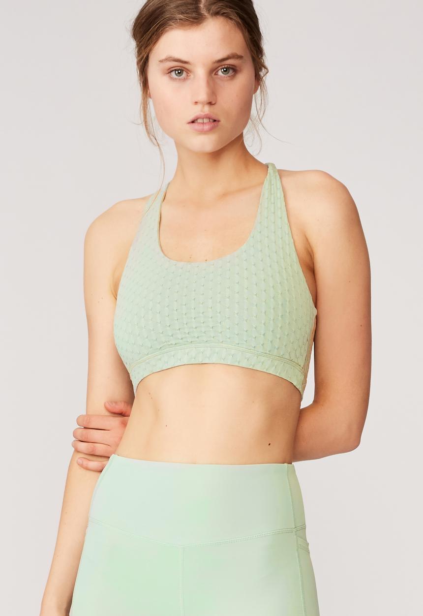Cotton On - Workout cut out crop - mint