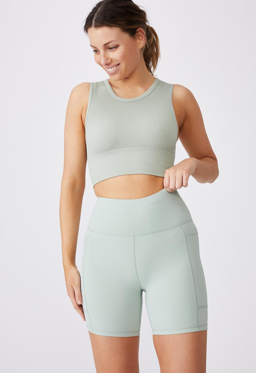 Cotton On - Booty bike short - washed aloe