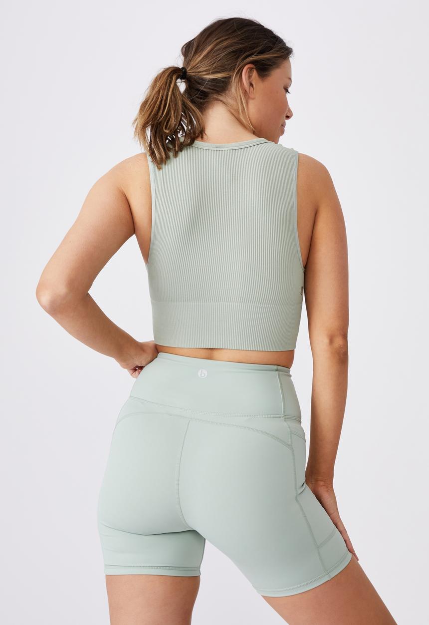Cotton On - Booty bike short - washed aloe