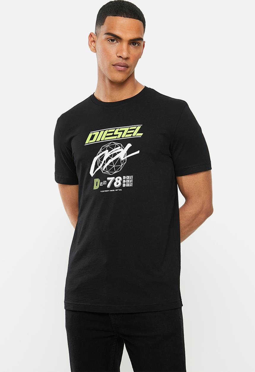 Diesel  - T-diegos-k34 T-shirt - black