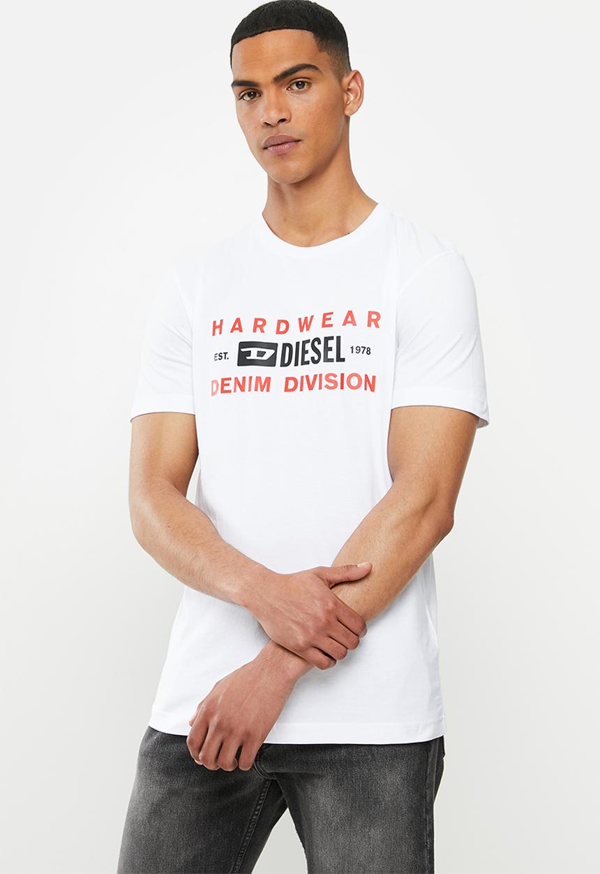Diesel  - T-diegos-k32 t-shirt - white