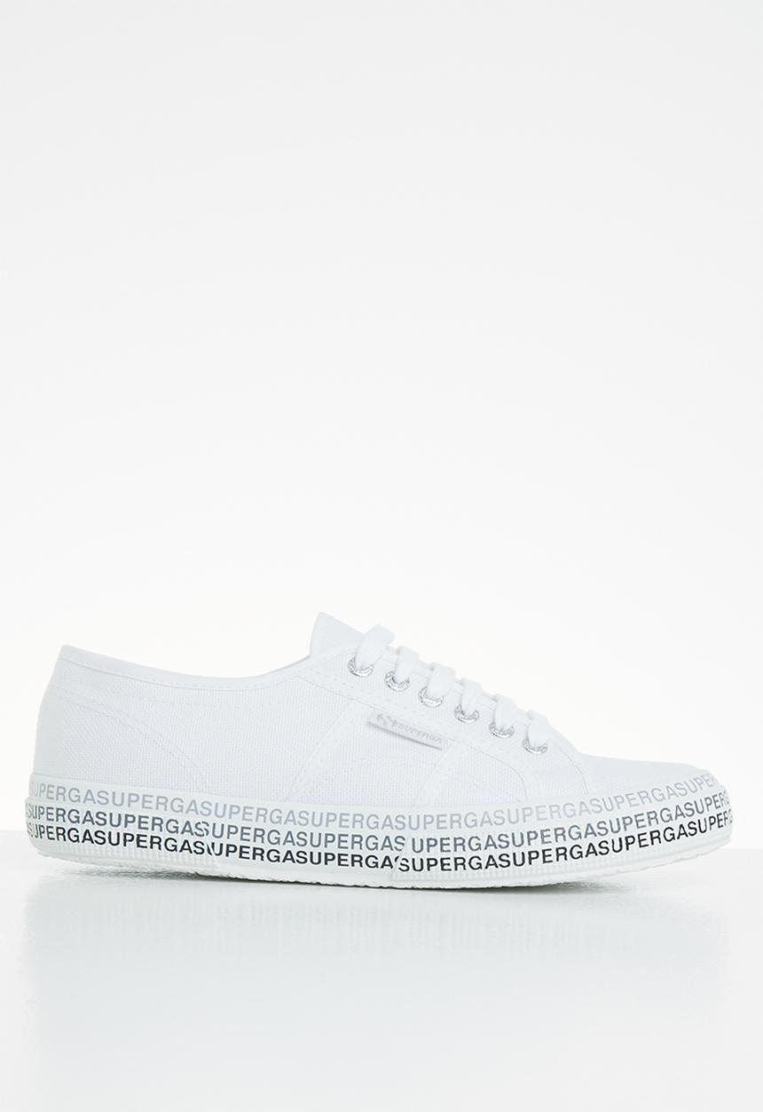 SUPERGA - 2750 mini lettering - white black