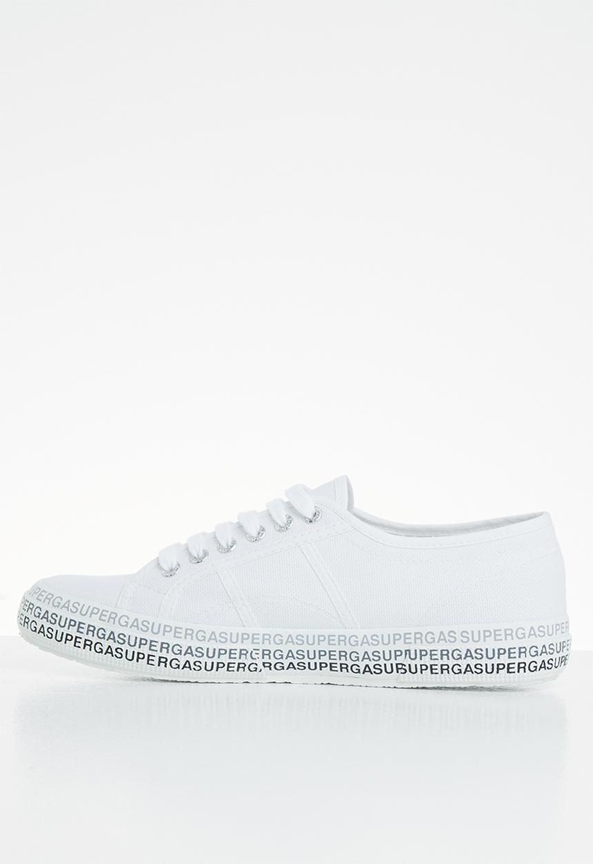 SUPERGA - 2750 mini lettering - white black