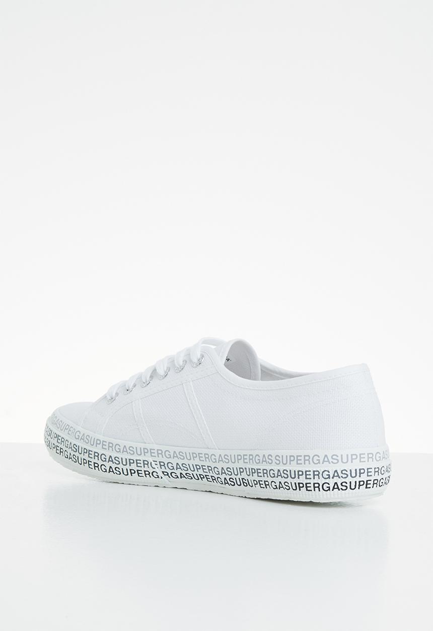 SUPERGA - 2750 mini lettering - white black