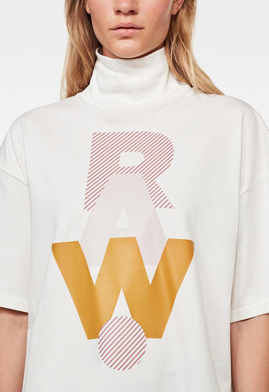 G-STAR - Raw dot gr carrn r t short sleeve - white