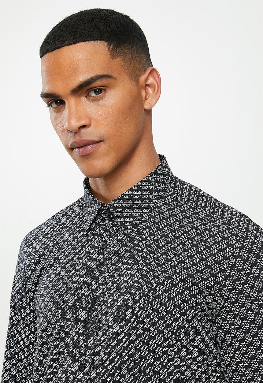 Diesel  - S-riley-ka shirt - black