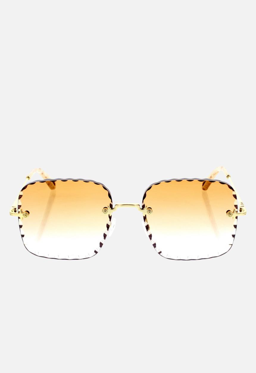 Chloe - Chloe sunglasses  - gold  gradient peach