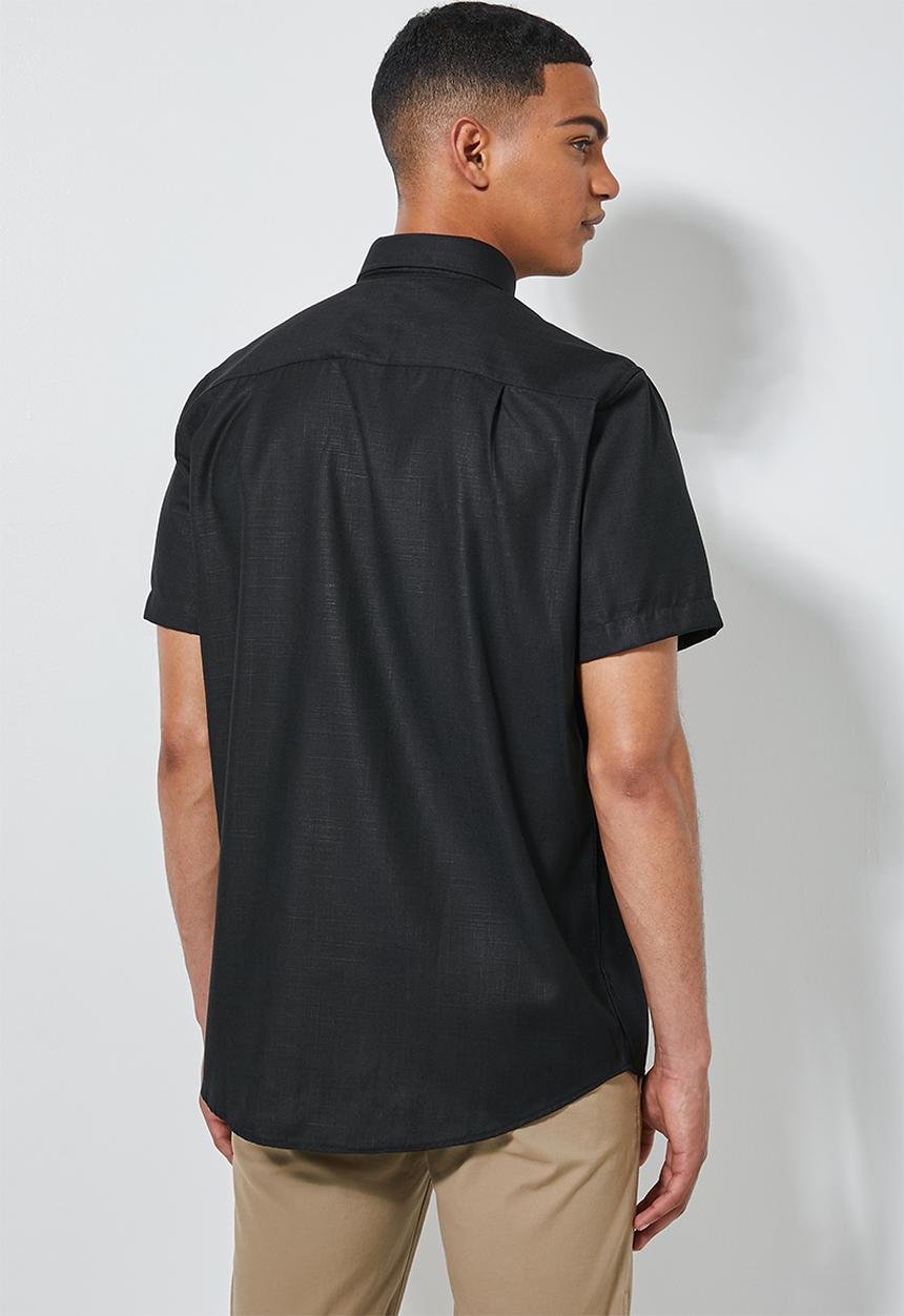 Superbalist - Theo regular fit summer shirt - black