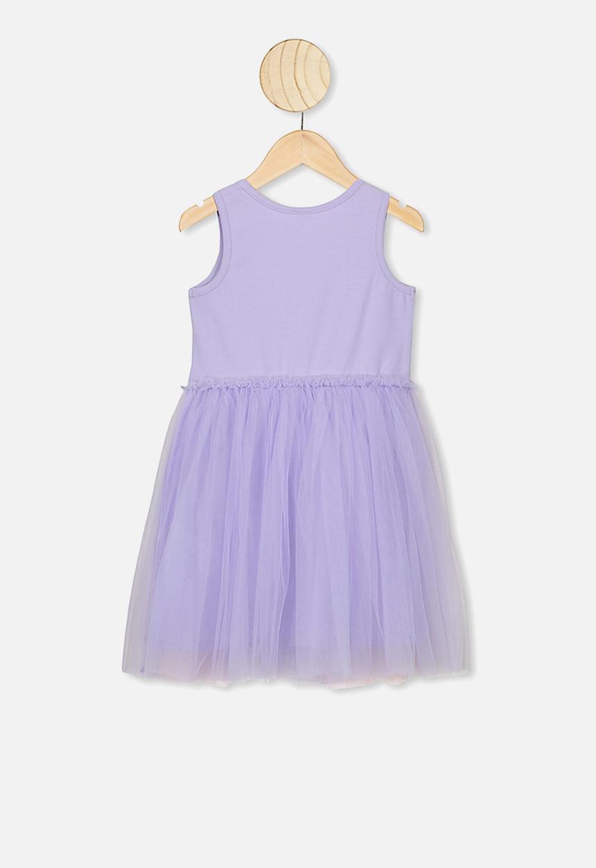 Cotton On - Iris tulle dress - purple