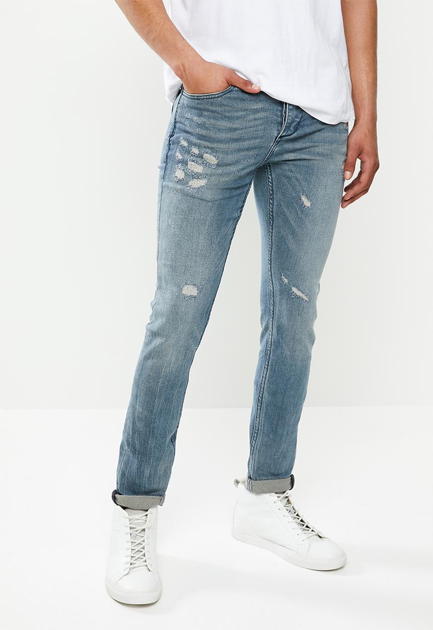 S.P.C.C - Battle works premium feather jeans - blue