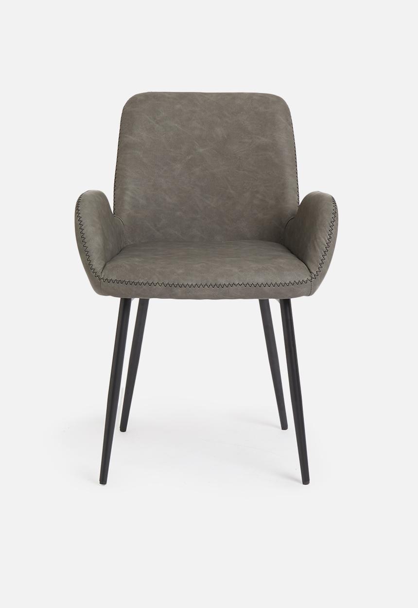 Sixth Floor - Balti dining chair - weathered grey