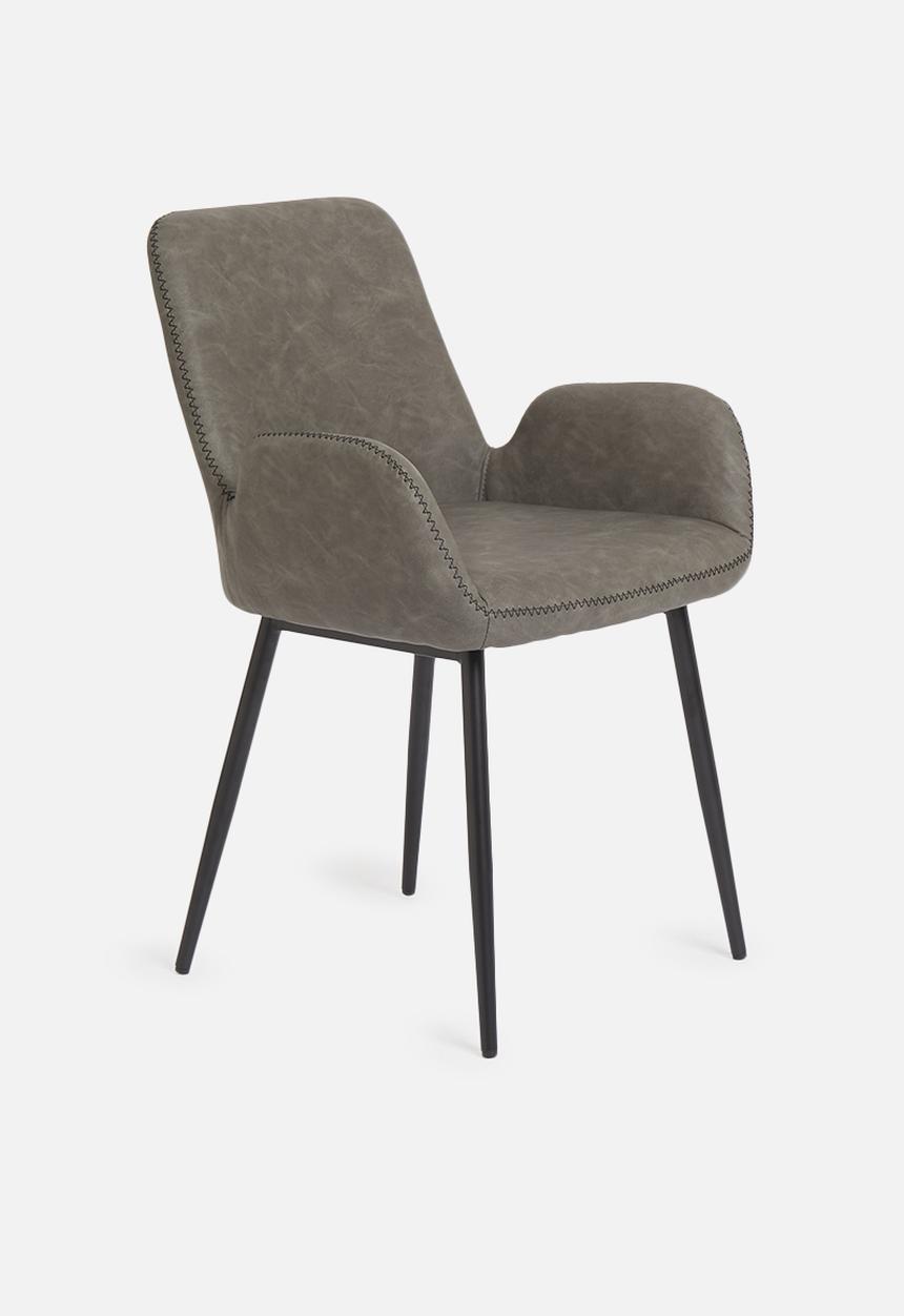 Sixth Floor - Balti dining chair - weathered grey