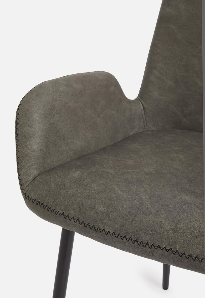 Sixth Floor - Balti dining chair - weathered grey