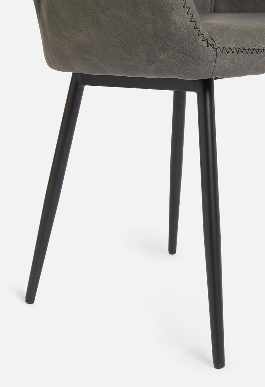 Sixth Floor - Balti dining chair - weathered grey
