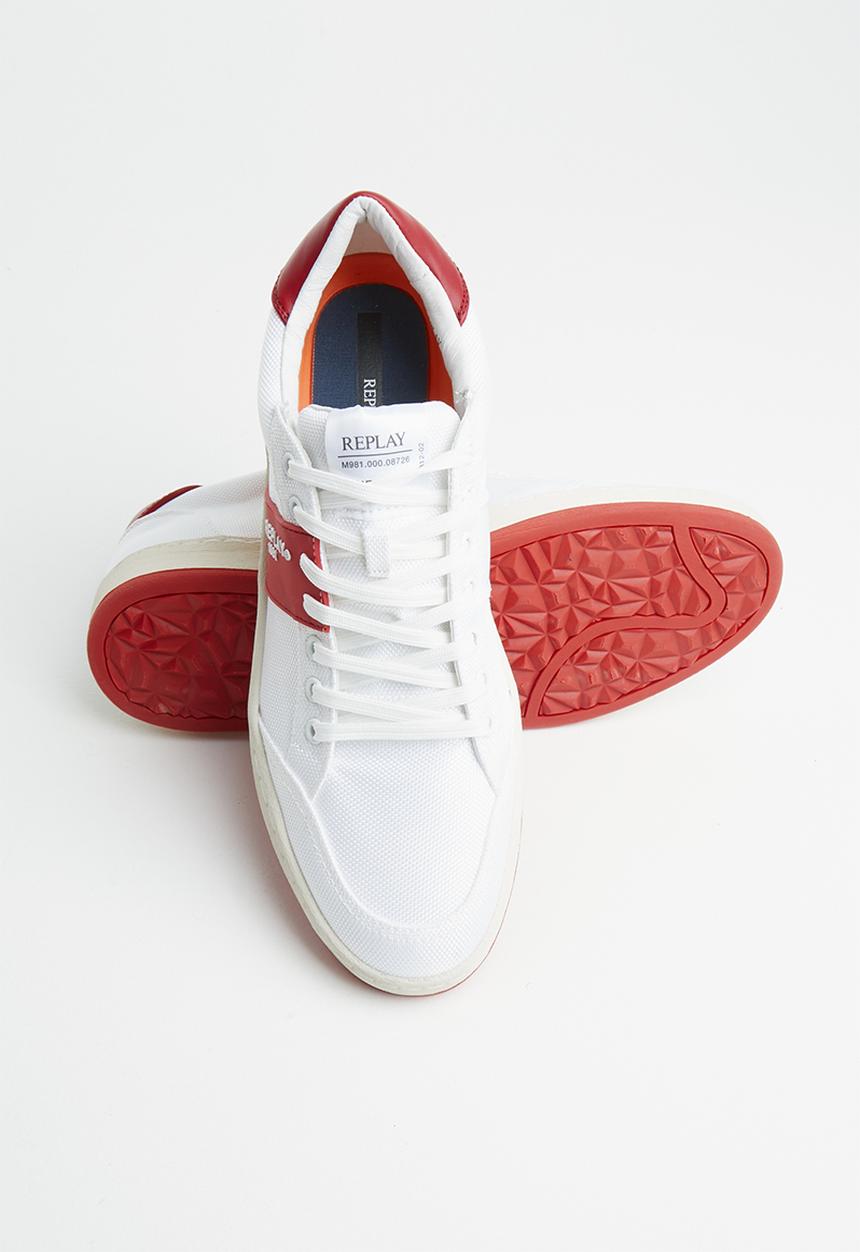 Replay - Blog fern - white & red