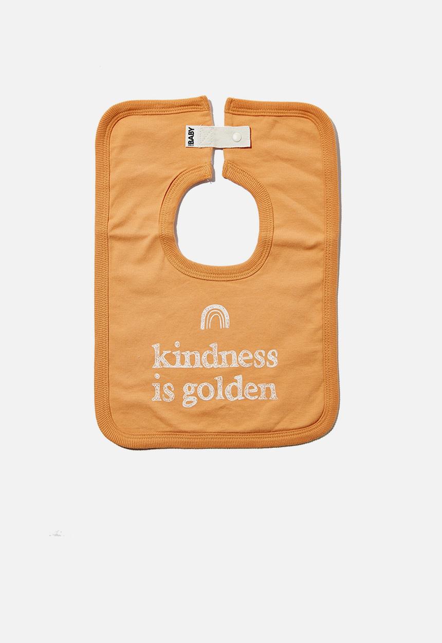 Cotton On - The square bib - orange