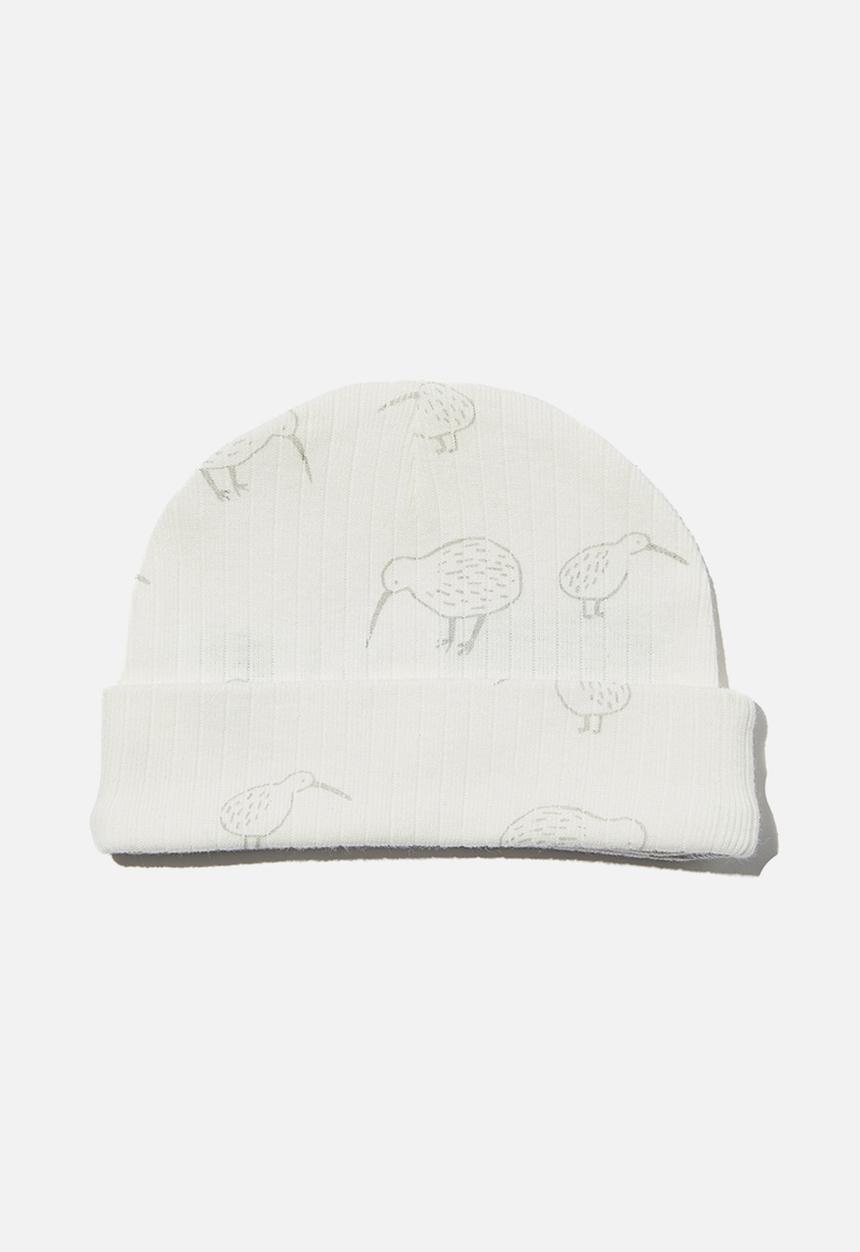 Cotton On - Organic newborn beanie - multi