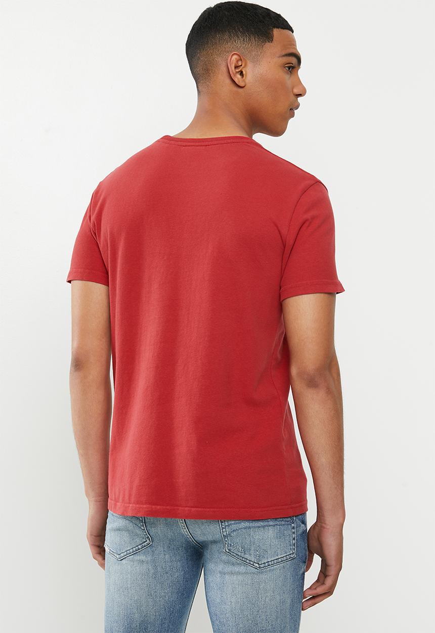 Superdry. - Copper label tee - chilli pepper