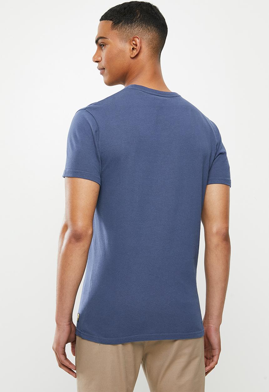 Superdry. - Copper label tee - navy