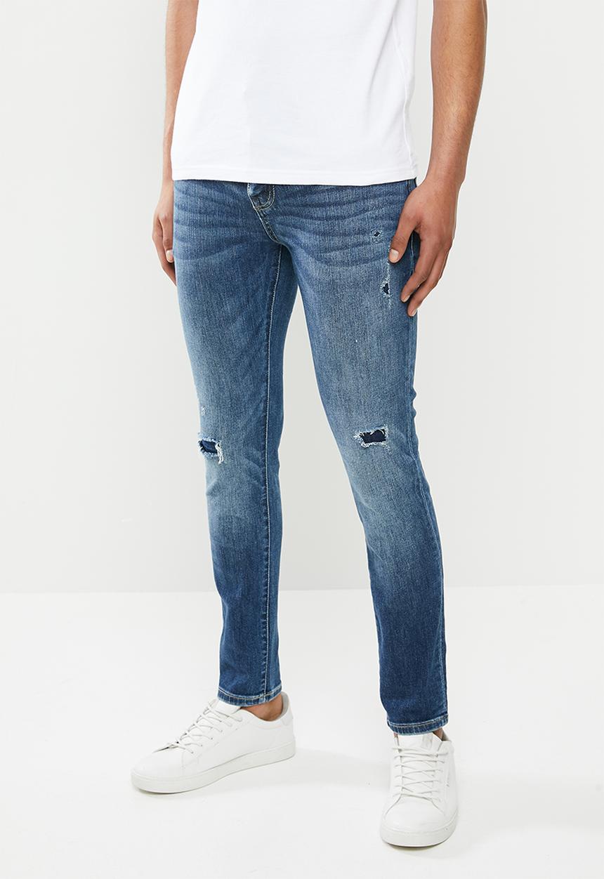 Superdry. - 02 Travis skinny - repair blue