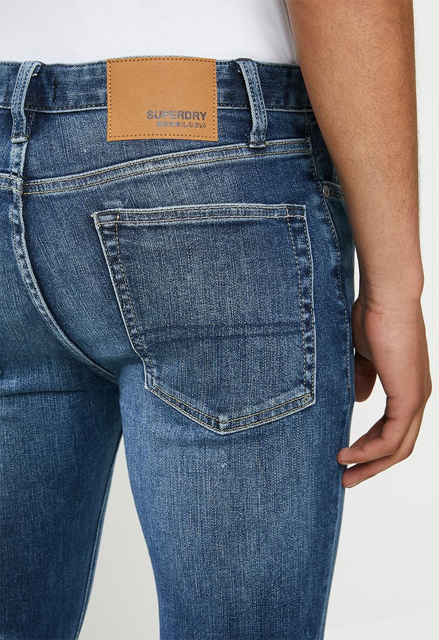 Superdry. - 02 Travis skinny - repair blue