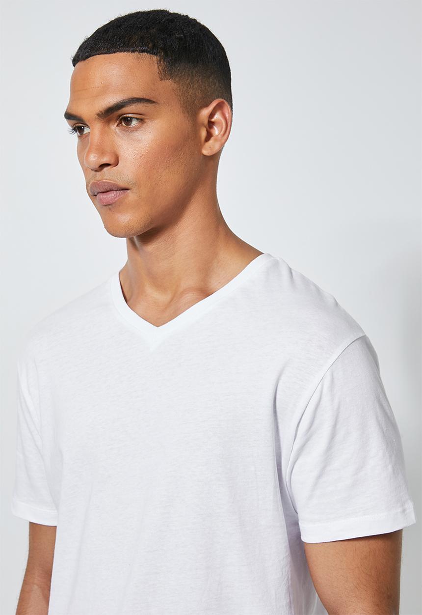 Superbalist - 2-pack Dean v-neck tee - white