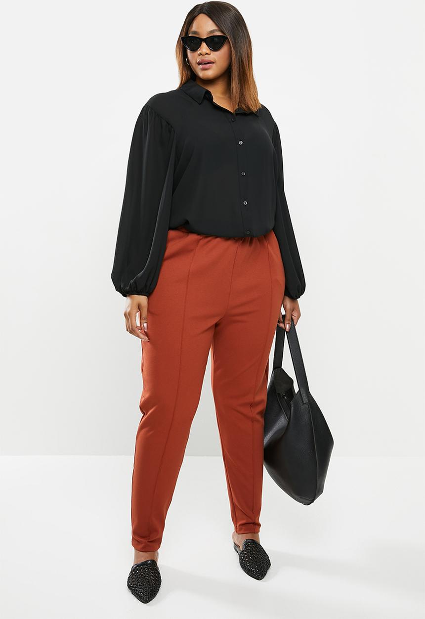 edit Plus - Soft femme shirt - black