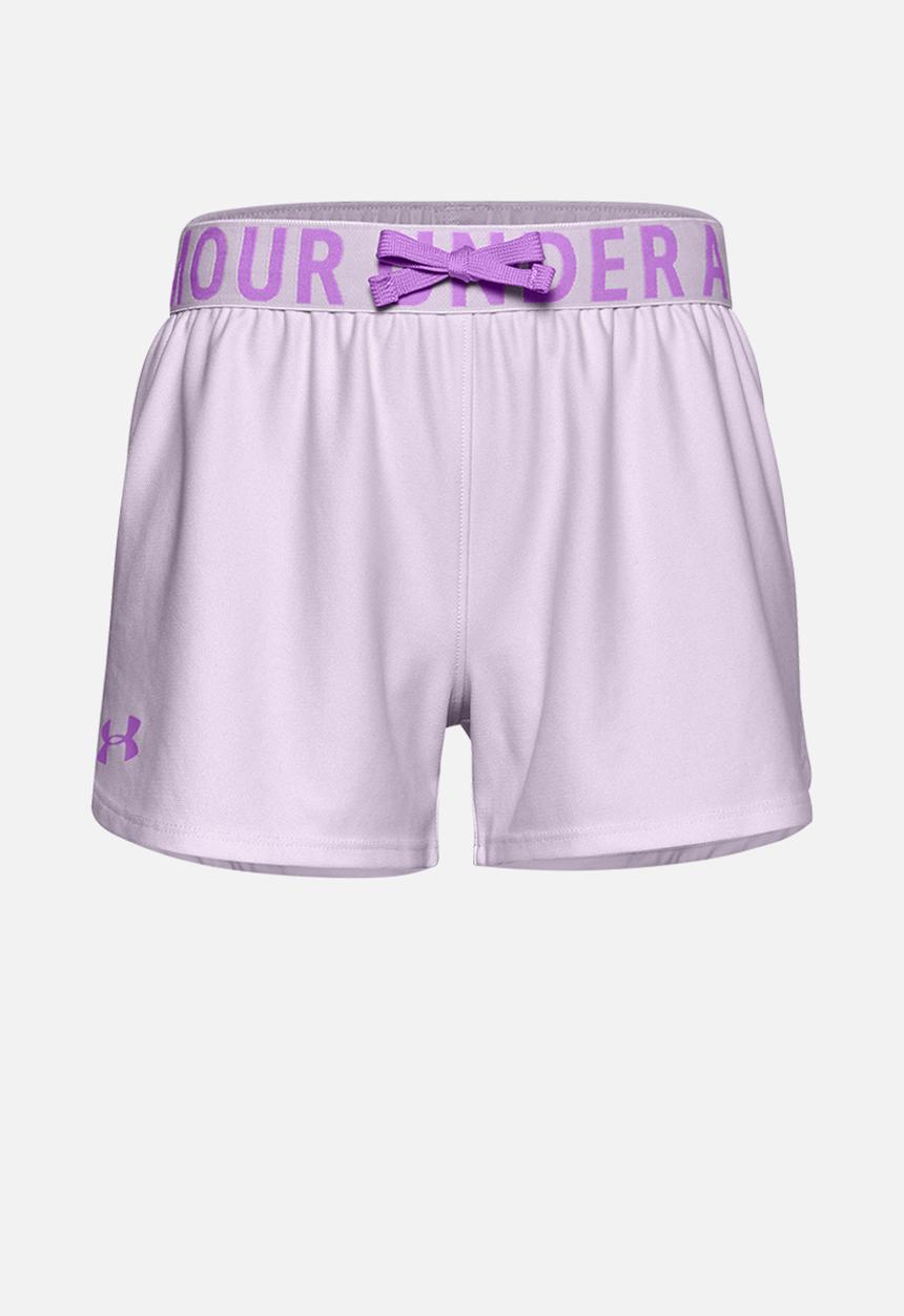 Under Armour - Play up solid shorts - crystal lilac exotic bloom