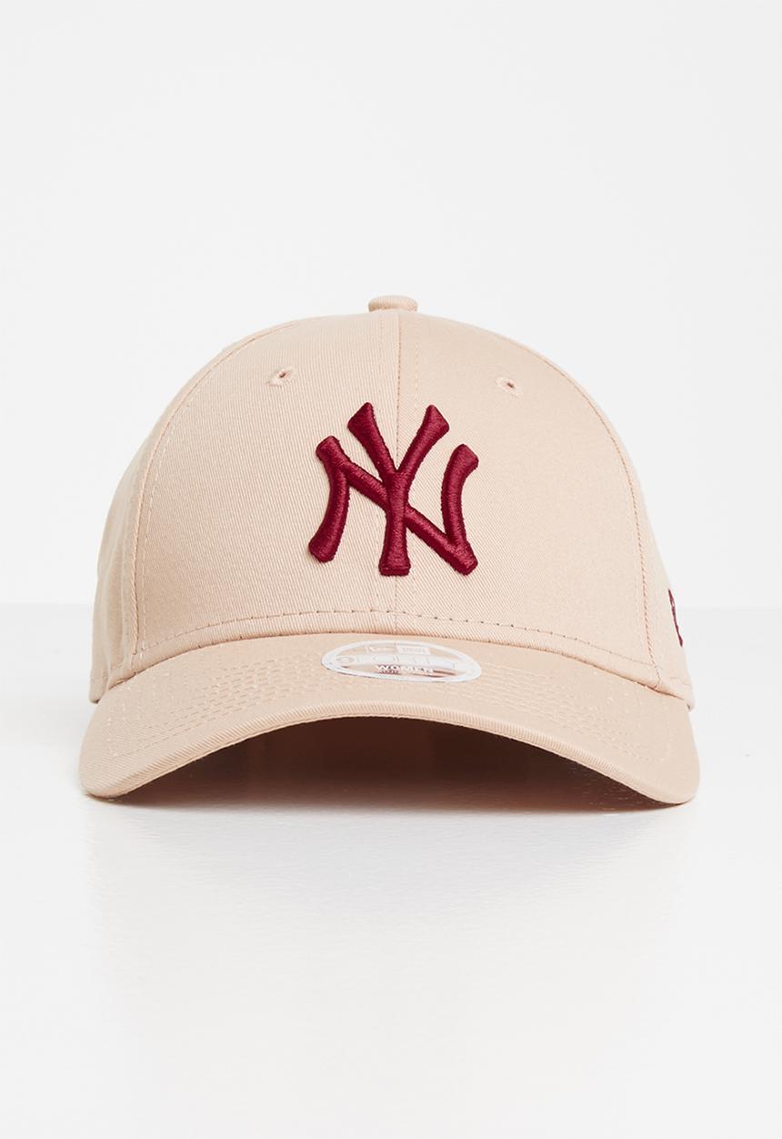 New Era - League essential 9forty New York yankees - peach & red