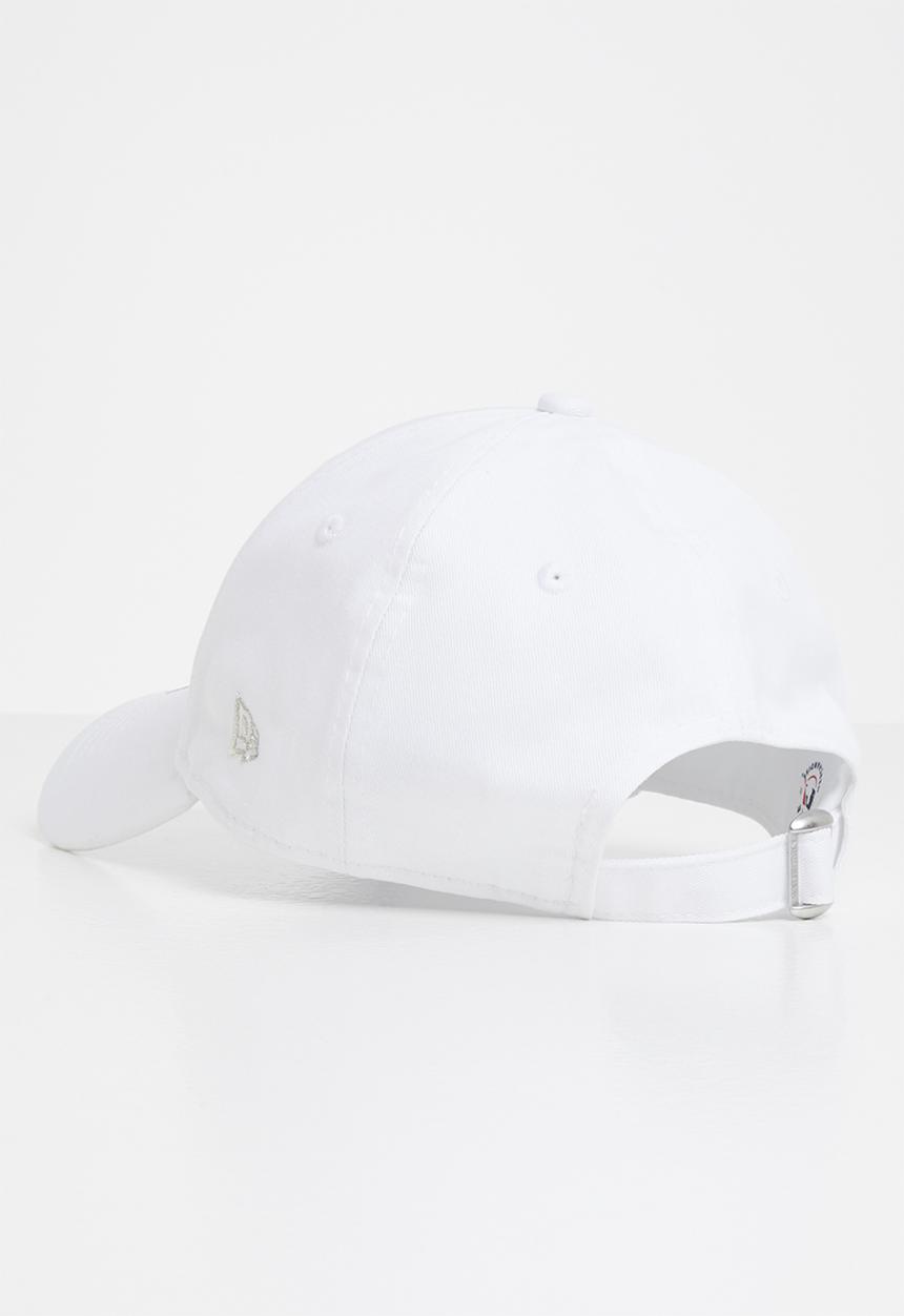 New Era - Metallic logo 9forty New York yankees - white & silver