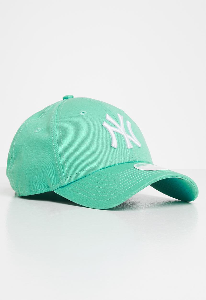 New Era - League essential 9forty New York yankees - green & white