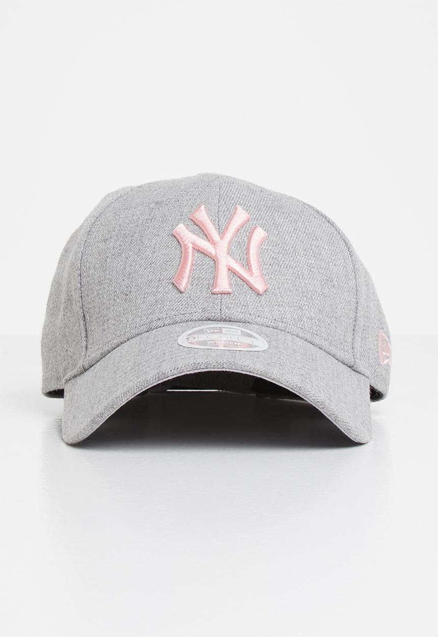 New Era - Jersey 9forty New York yankees - grey & pink