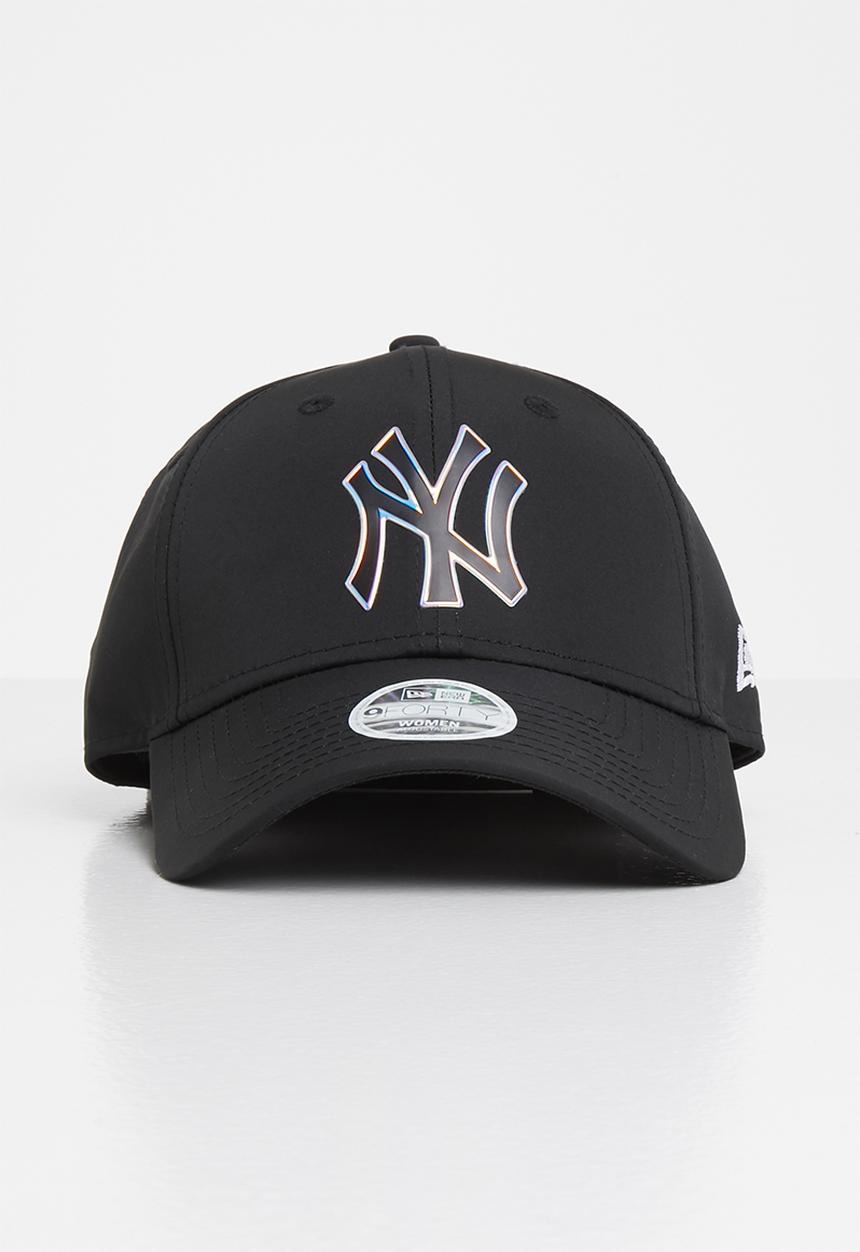 New Era - Irridescent logo 9forty New York yankees - black