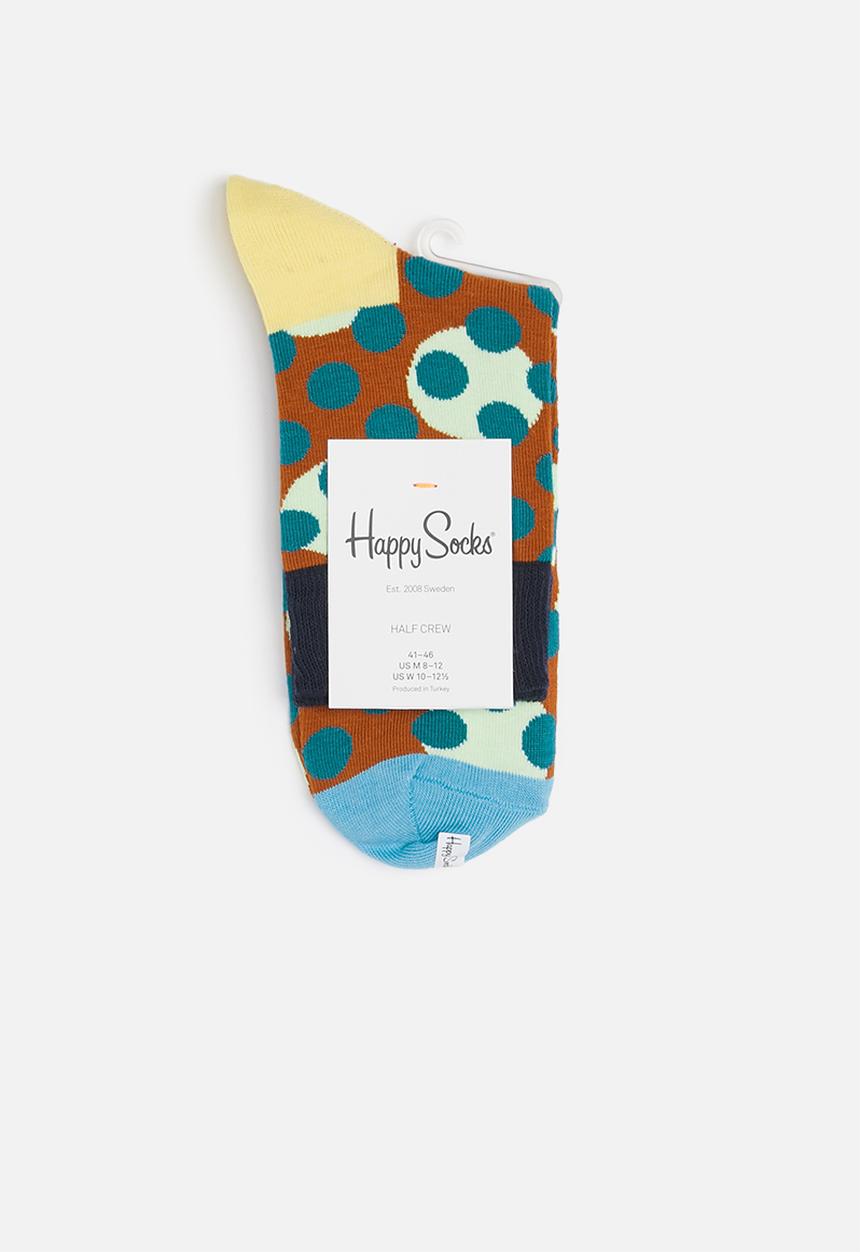 Happy Socks - Dots dots dots 1/2 crew sock - multi