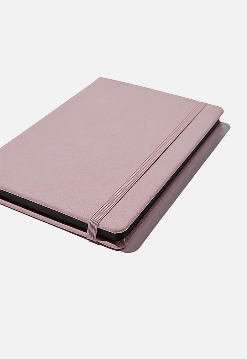 Typo - A5 buffalo journal - heather suede