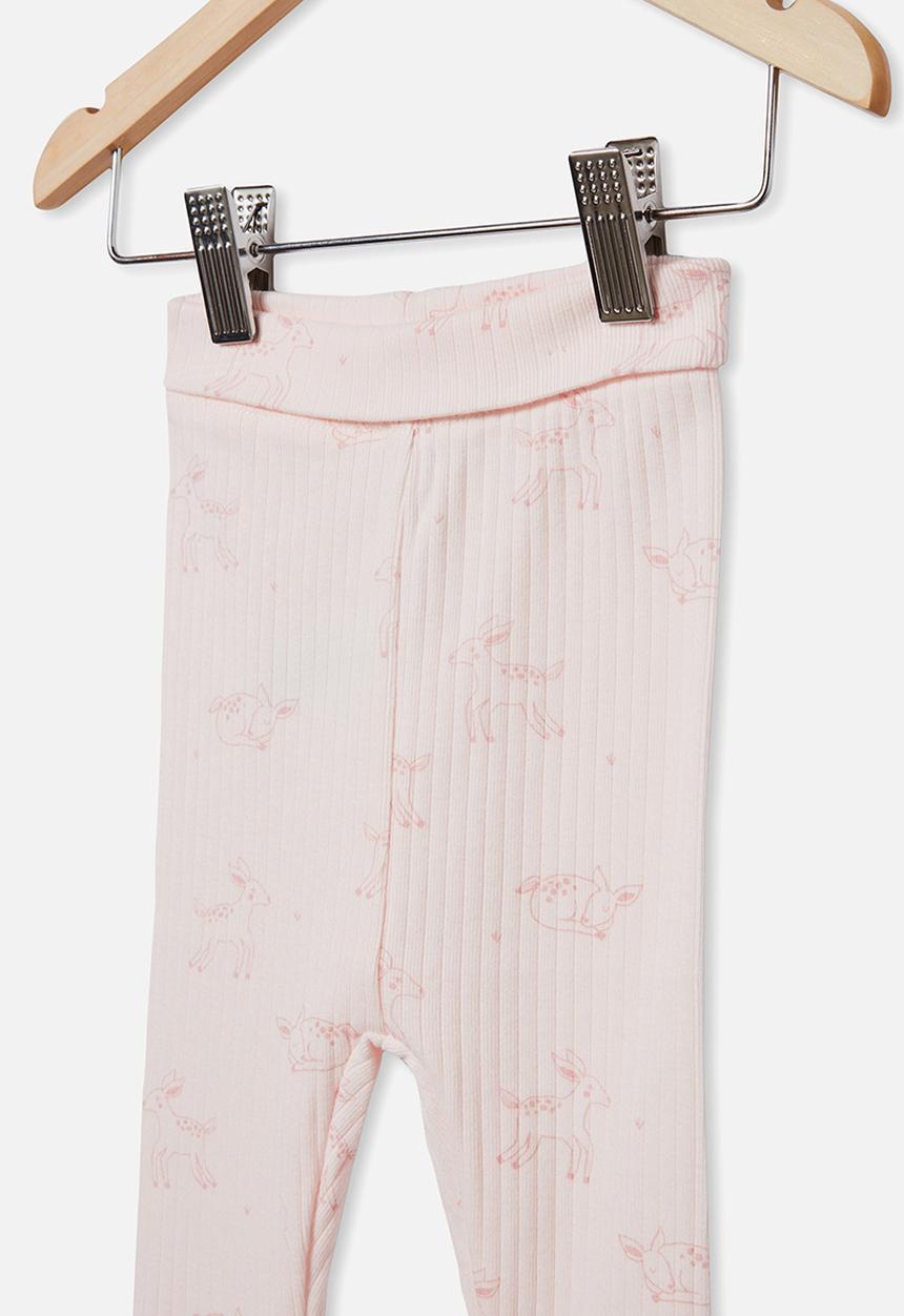 Cotton On - Organic newborn legging - multi