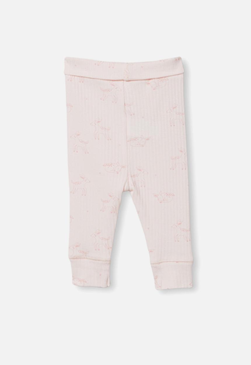 Cotton On - Organic newborn legging - multi