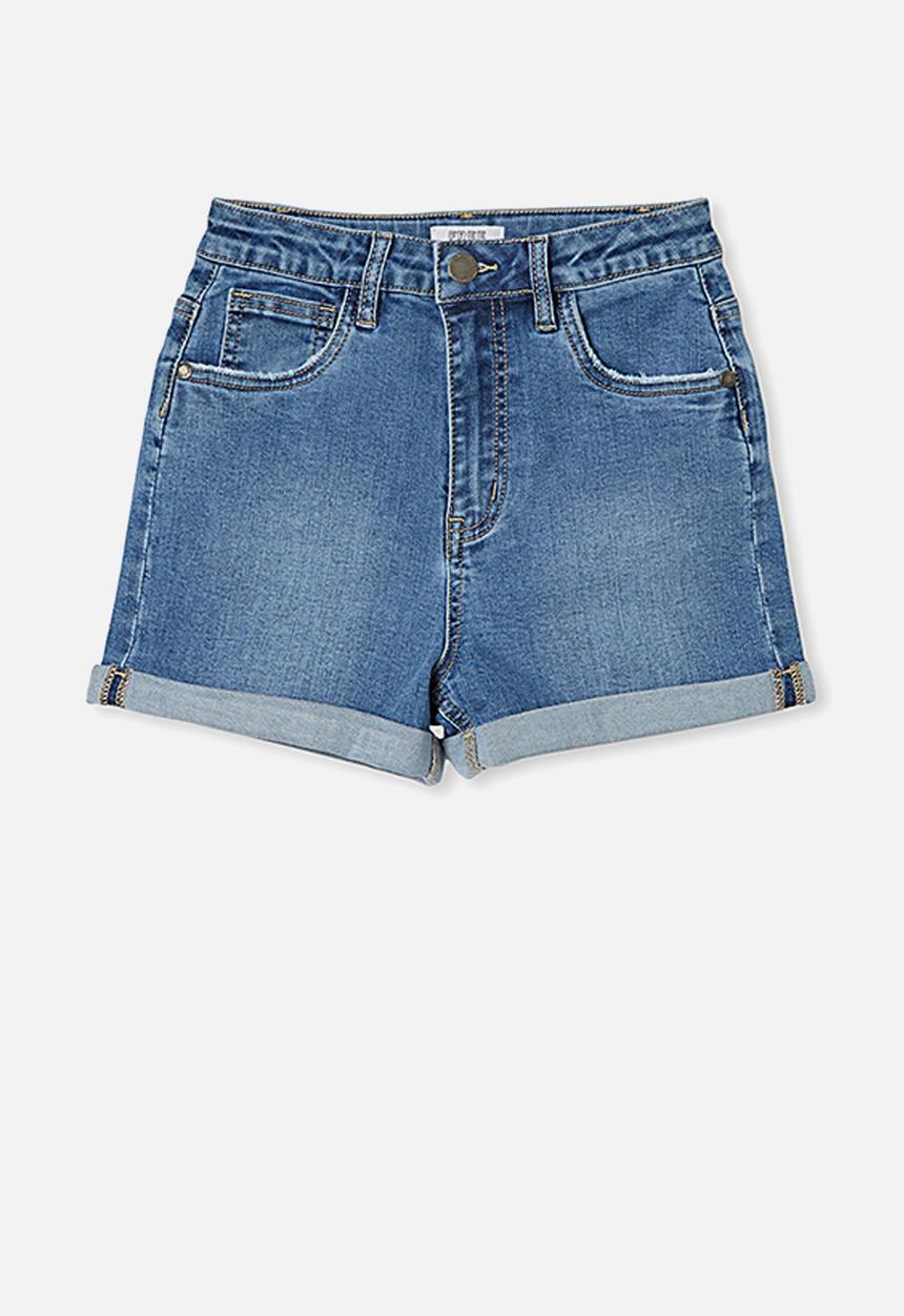 Cotton On - Camie denim short - blue
