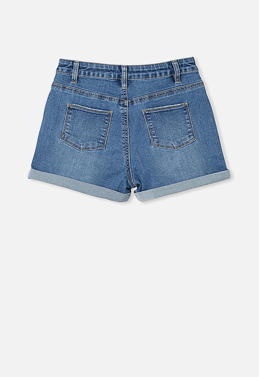 Cotton On - Camie denim short - blue