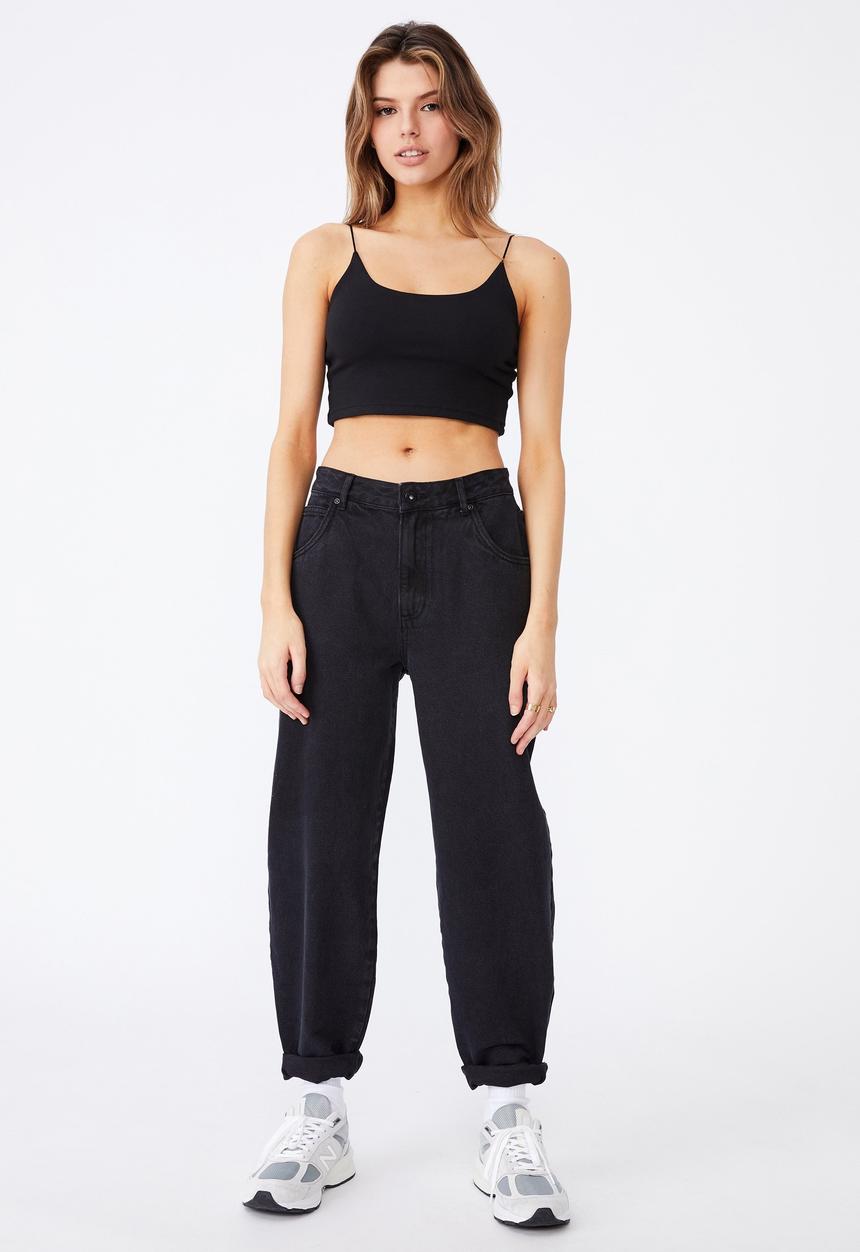 Factorie - Slouchy jean - thrift black
