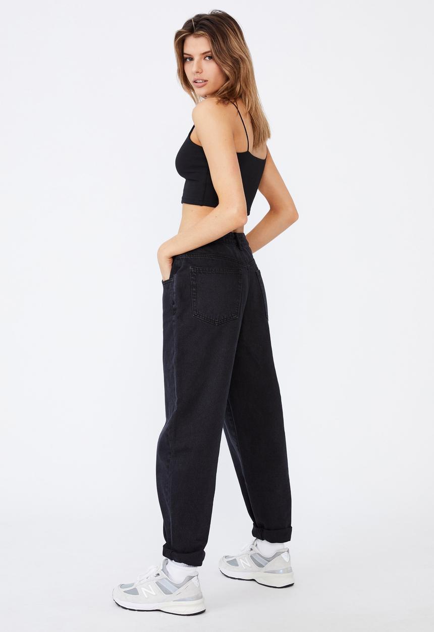 Factorie - Slouchy jean - thrift black