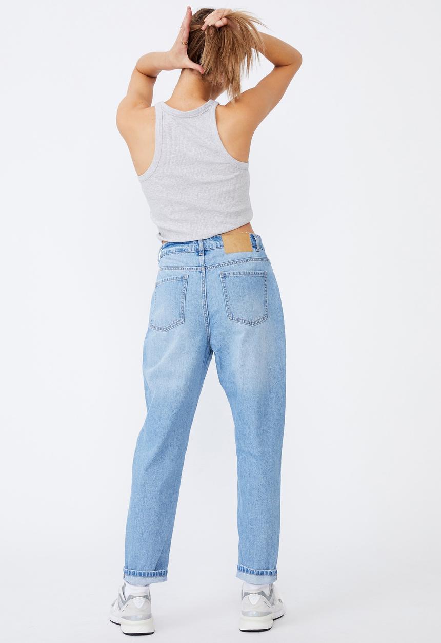 Factorie - Mom jean - vibrant blue