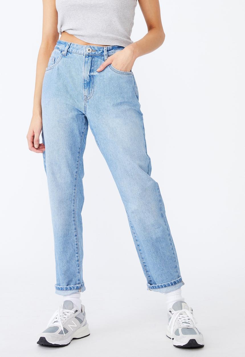 Factorie - Mom jean - vibrant blue