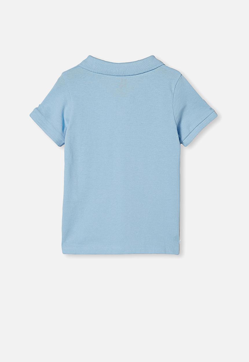 Cotton On - Kendricks polo - sky haze/dino