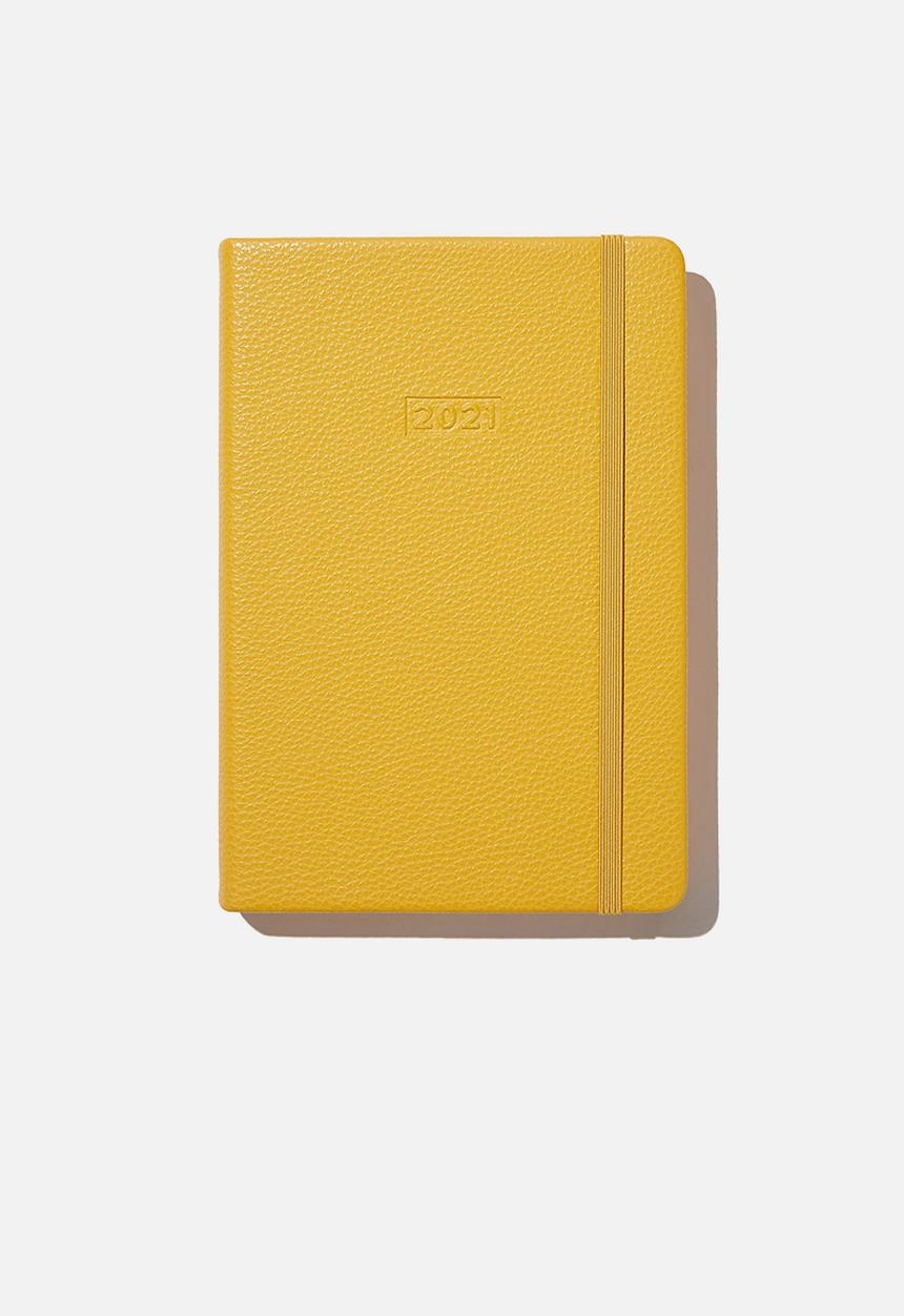 Typo - 2021 a5 daily buffalo diary - mustard