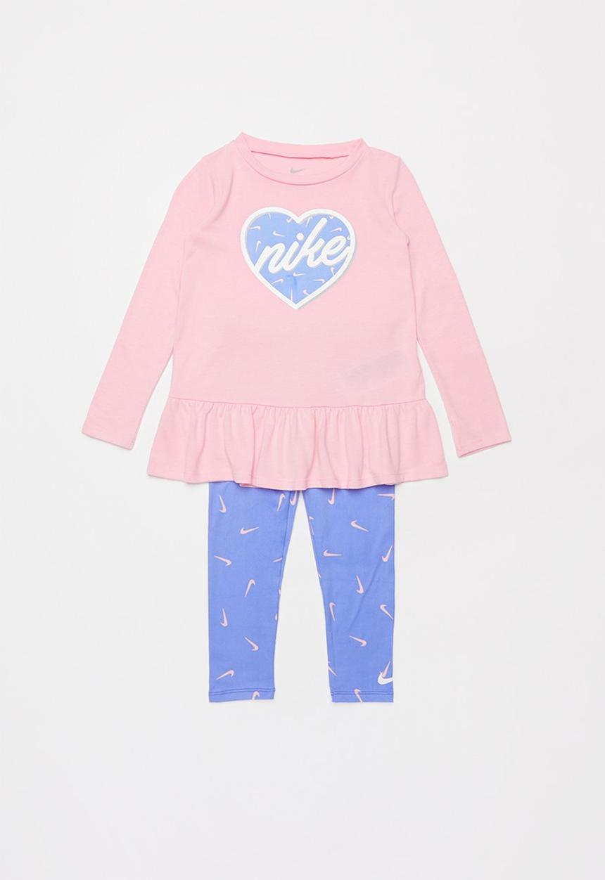 Nike - Nike swooshfetti legging set - multi 