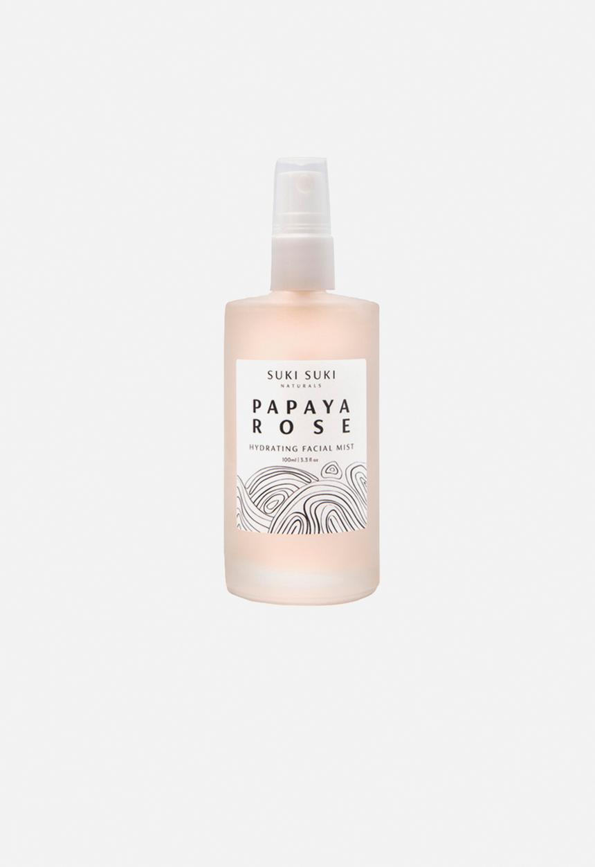 Suki Suki Naturals - Papaya Rose Hydrating Facial Mist - 100ml