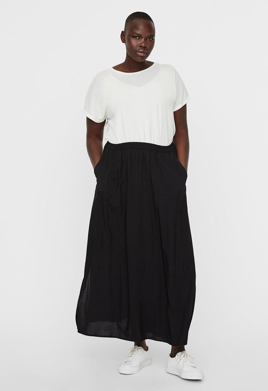 Vero Moda - Simply easy maxi skirt - black