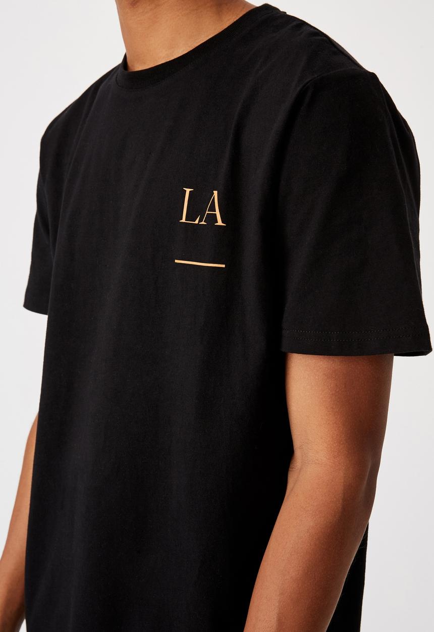 Cotton On - La simple tbar street T-shirt - black