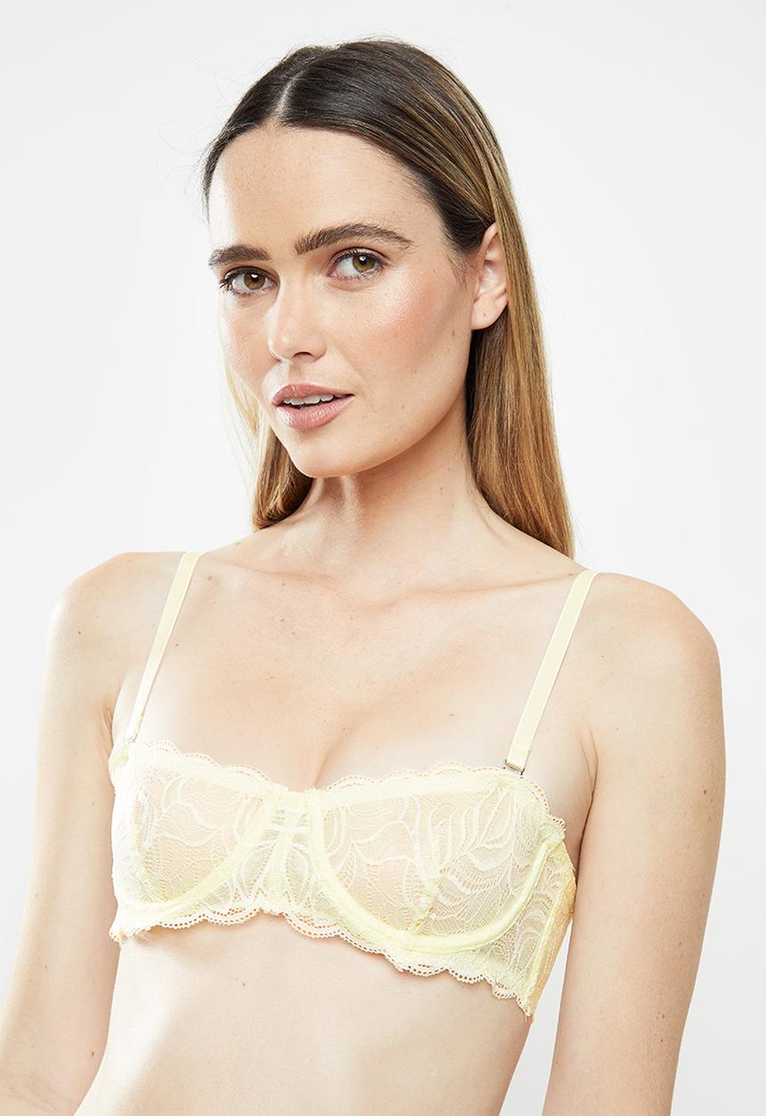 Cotton On - Summer lace unlined - yellow